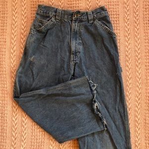 Vintage Arizona High Waisted Fray Jeans